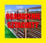Sztachety metalowe, stalowe, Płot, Nowoczesne ogrodzenie, Słupki Tanio