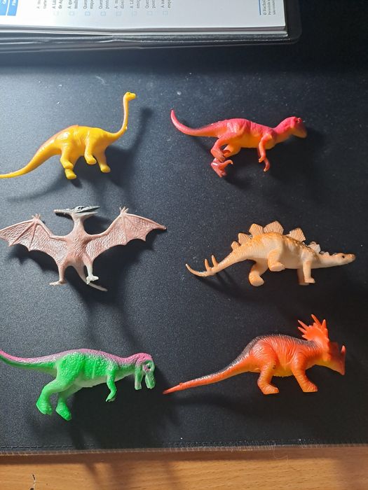 Kit 6 dinossauros