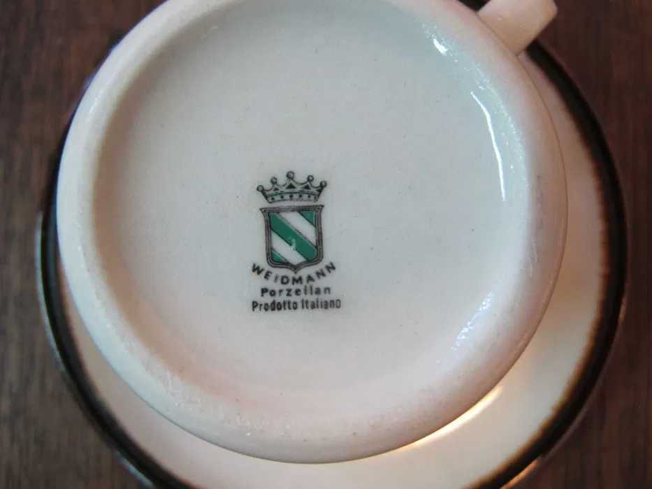 Filiżanka ceramiczna do kawy espresso Weidmann Porzellan włoska