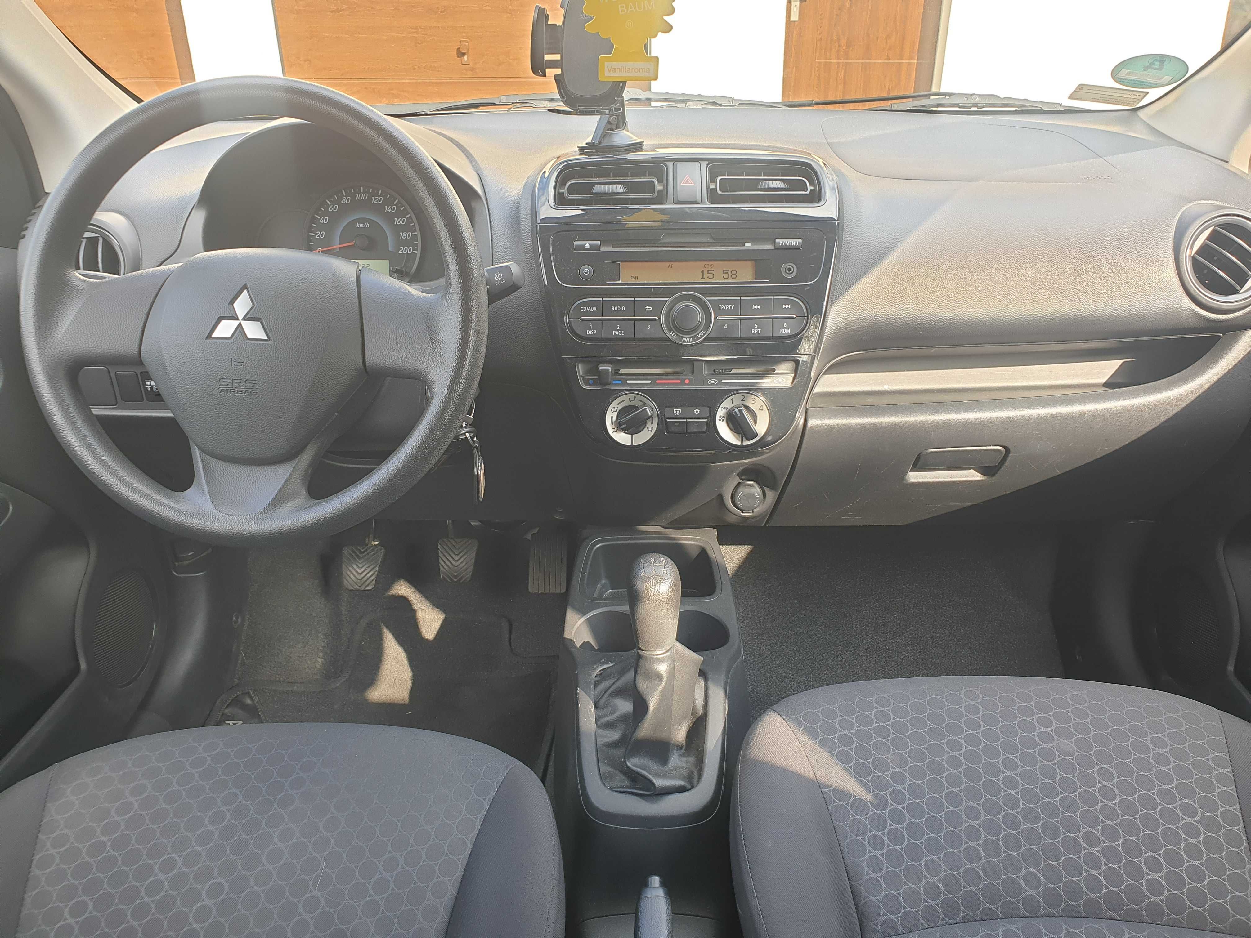 Mitsubishi Space Star 2014r. klima, bezwypadkowy tylko 65tyś km!