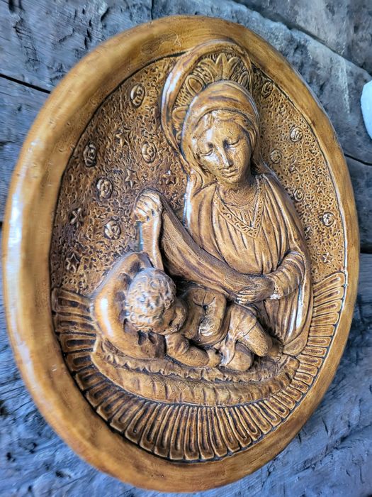 Boże Narodzenie Stajenka Maryja z dzieciątkiem Jezus