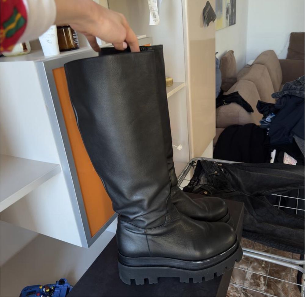 Ботинки на платформе paloma barcelo, не misbhv, rick owens