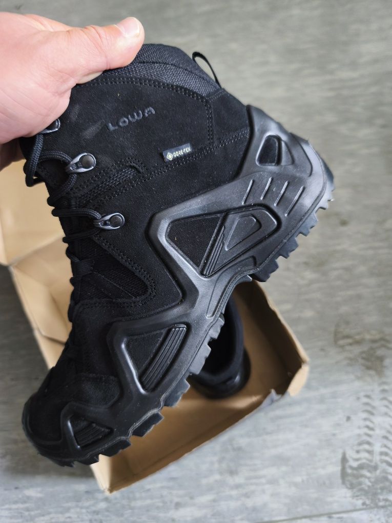 Тактичні черевики Lowa Zephyr MK2 Gore-Tex® MID TF. Чорний