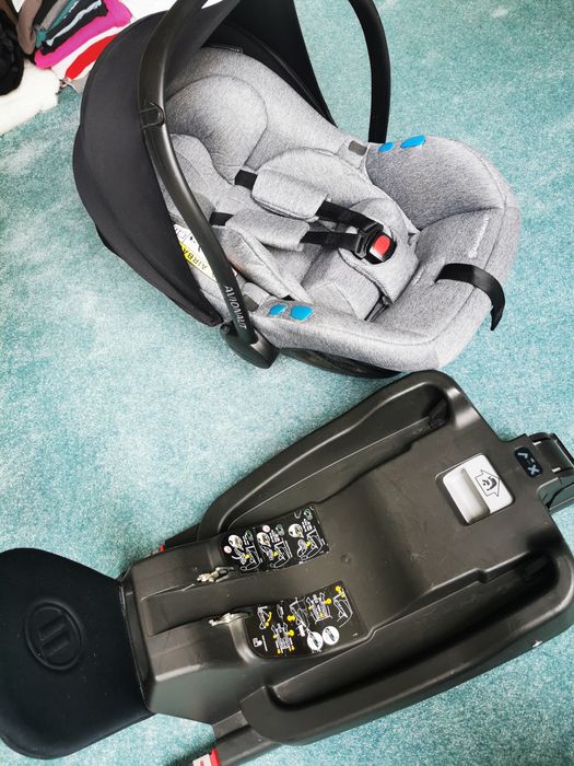 Wózek Espiro Next Melange + Fotelik Avionaut Pixel + baza 0-13kg