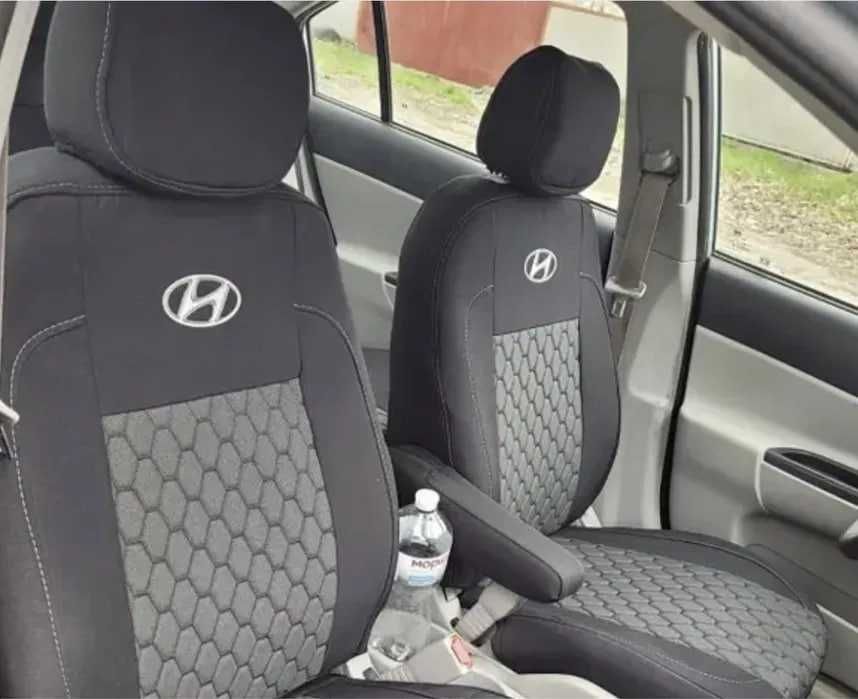 Чохли Чехлы Авточехлы Hyundai accent lonig Elantra Tucson Kona Sonata