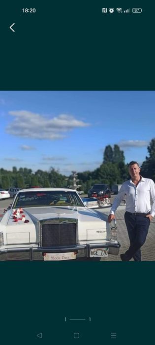 Auto samochód na wesele