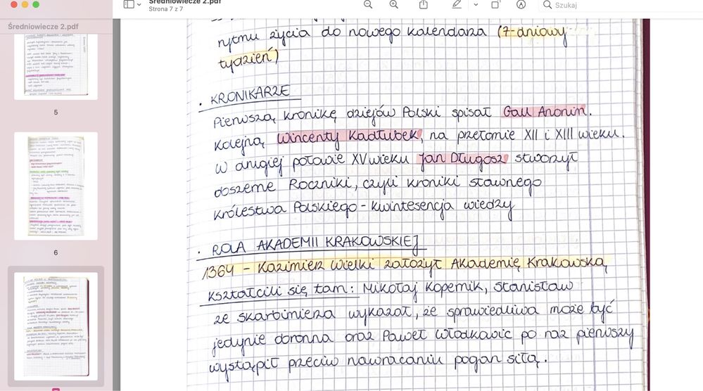 Notatki z Historii Matura Rozszerzona