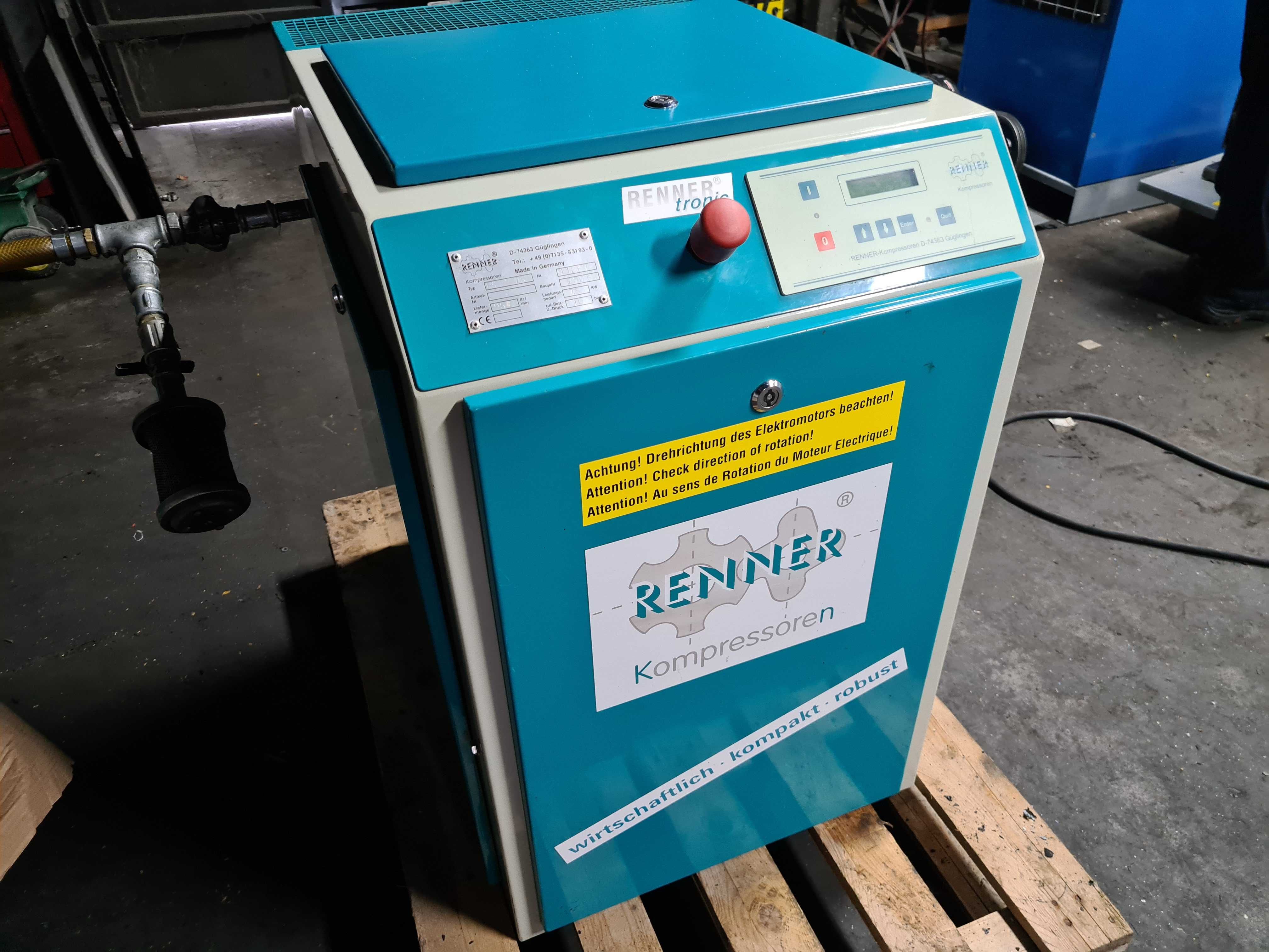 Kompresor śrubowy RENNER RS 7,5 kw