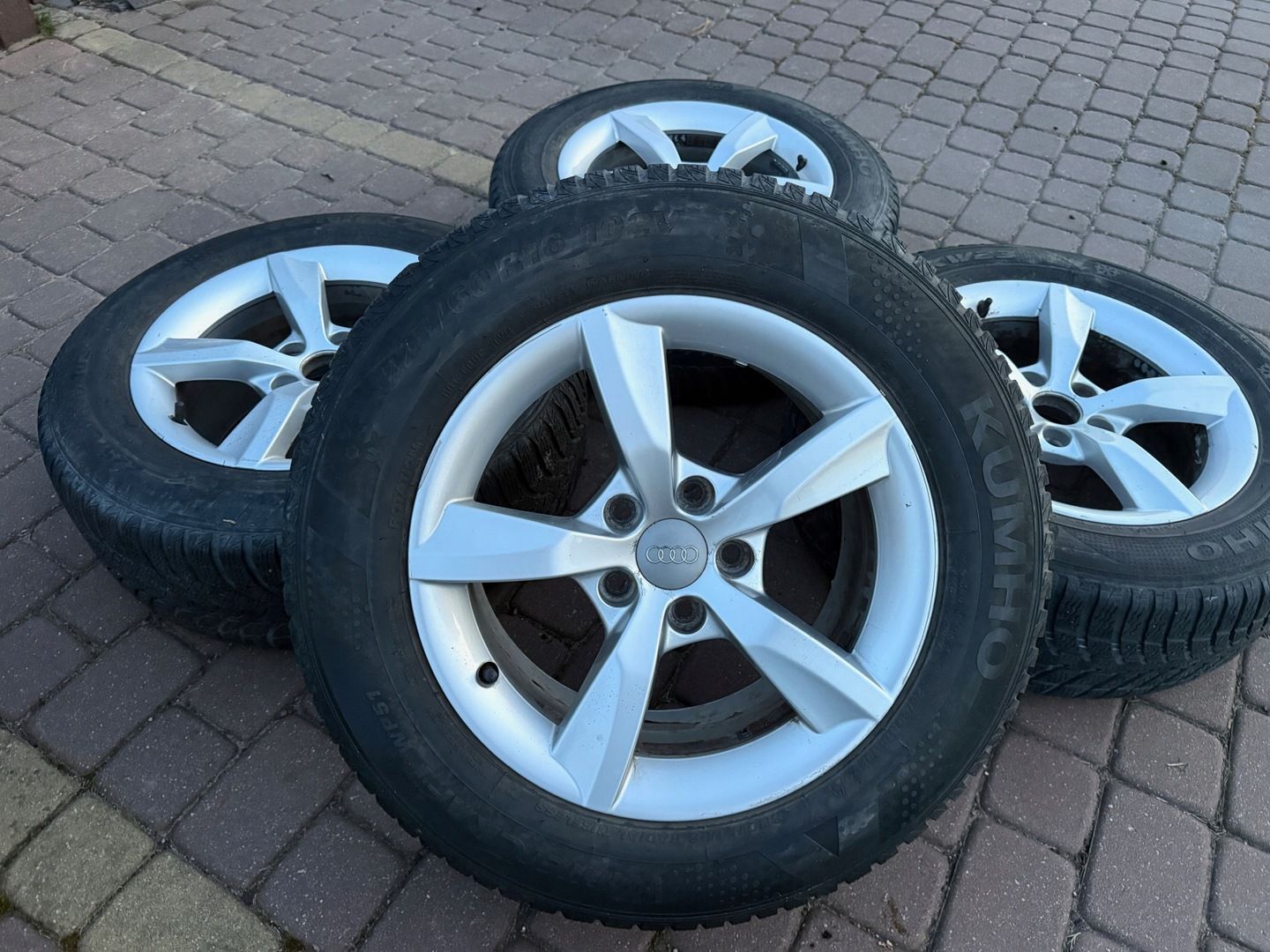 Alufelgi felgi Audi OE 4G0071496 7.5 16&quot; 5x112 ET37 oryginalne A6 C7 A4 A3