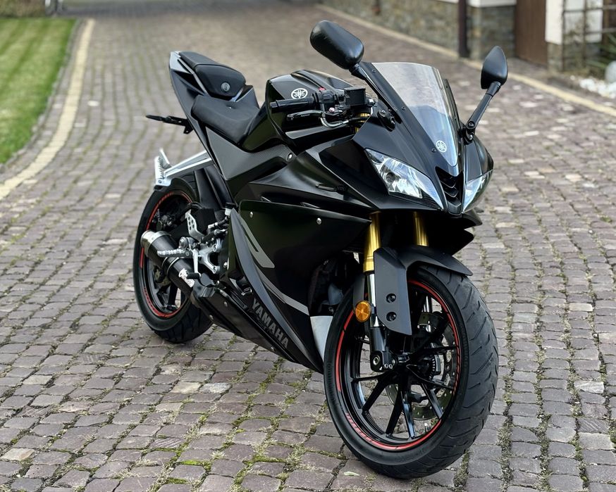 YAMAHA YZF 125, ABS, Kat. A1/B, Motocykl 125cm3! (RC DUKE CBR MT)