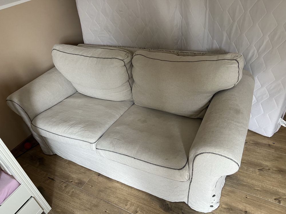 Kanapa dwuosobowa z podnóżkiem IKEA Ektorp