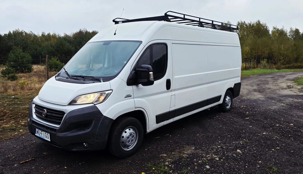 Fiat Ducato  FIAT Ducato 2,3 L3H2,VAT23%,Webasto,Hak,Bagażnik,zabudowa,Bezwypadkowy