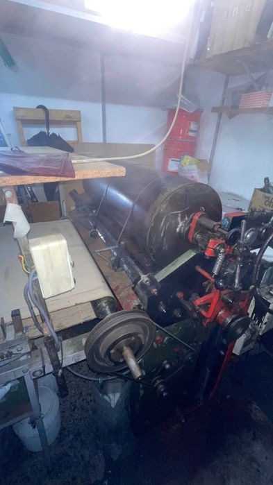 Maquina de impressão de sacos de plástico e papel a uma cor