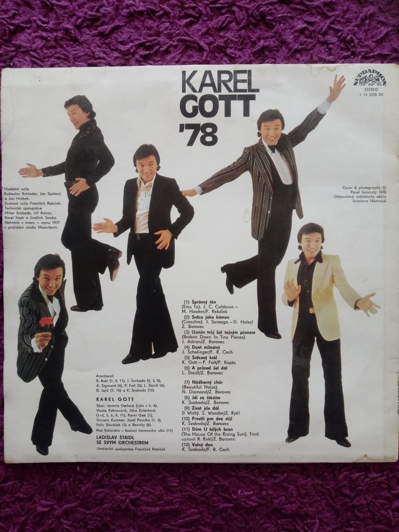 Płyty vinylowe - Karel Gott - 20 zł