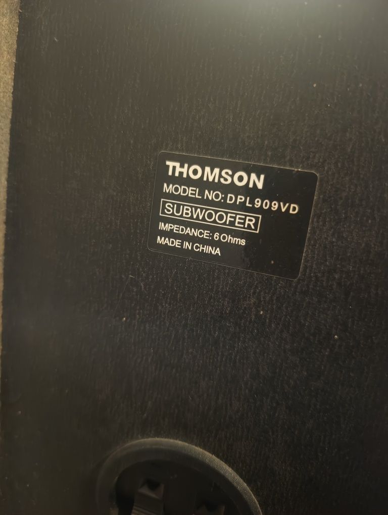 Głosniki i subwoofer do kina domowego Thomson DPL909VD