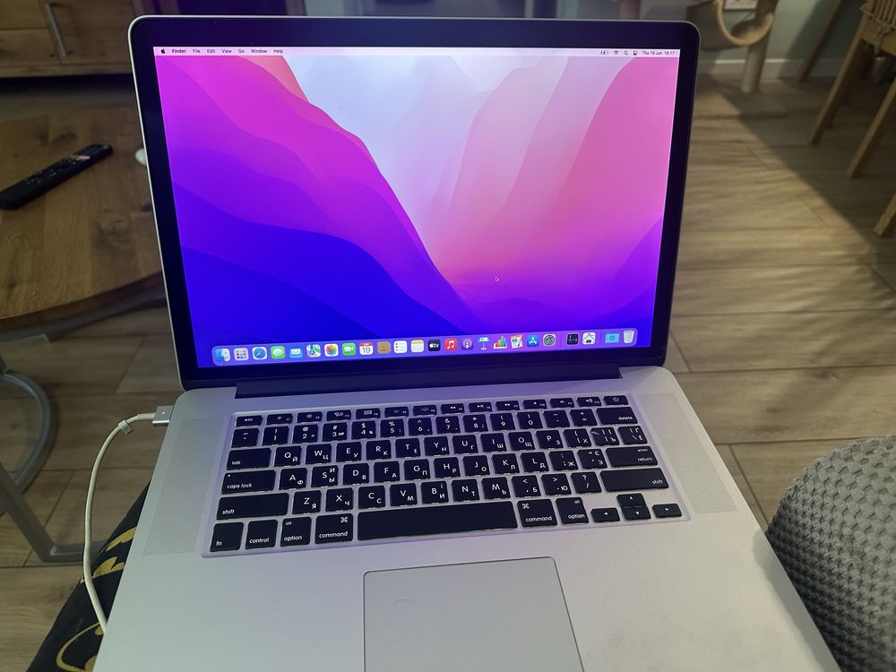 Ідеальний стан!!! MacBook Pro Mid 2015 Retina 15” 500Gb SSD 16GB RAM