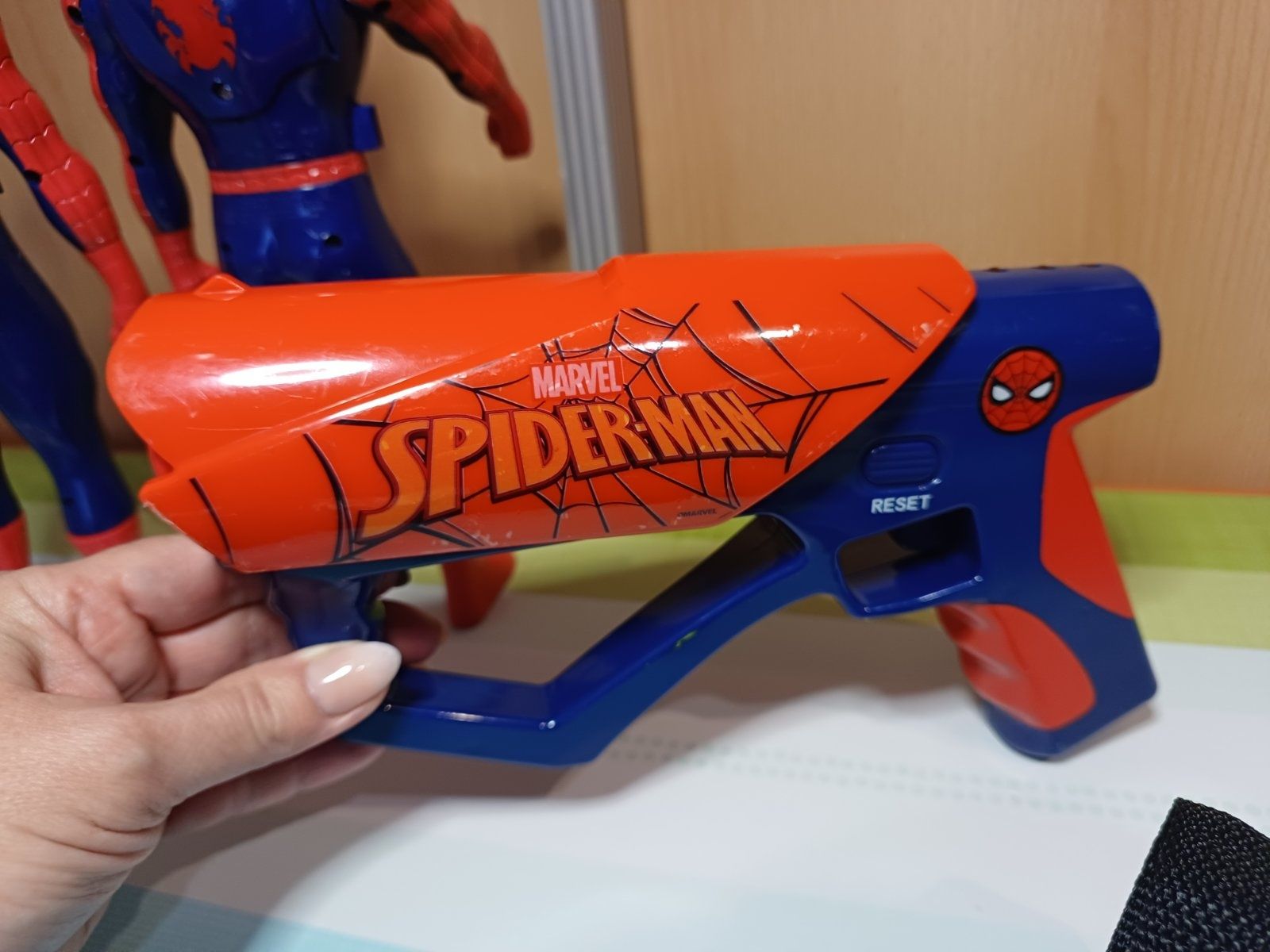 Бластер Spiderman набір з лазерним прицілом рації Спайдермен