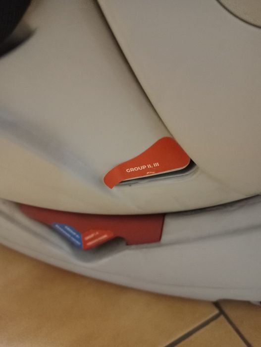 Cadeira auto grupo II, III