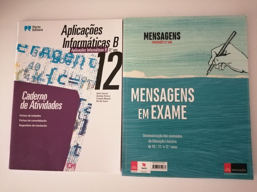 Cadernos de actividades 12° ano