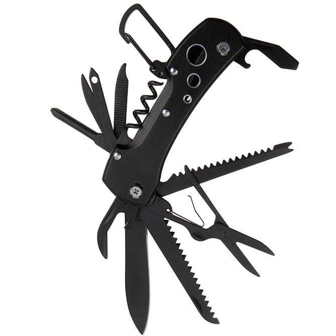 MULTITOOL Scyzoryk Wędkarski Nóż Piła Skrobak Ryby Nożyczki Szydło 031