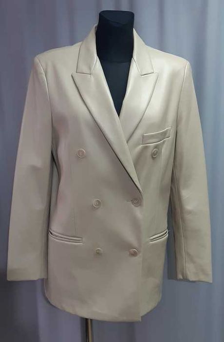 Пиджак женский кожзам MNG