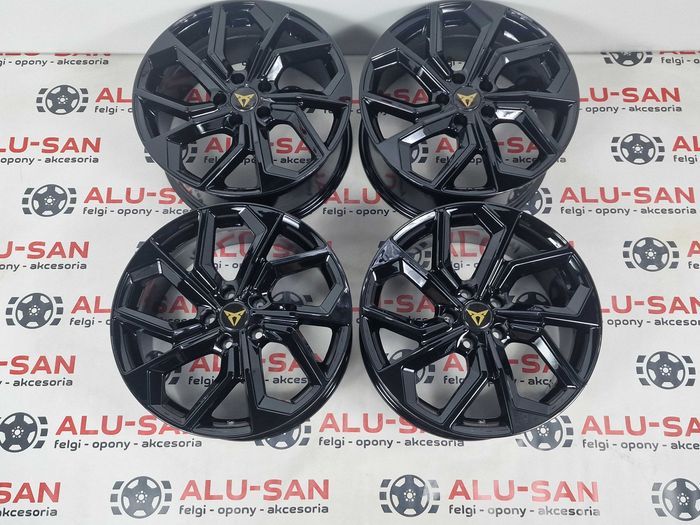 Nowe alufelgi 18" CUPRA Formentor Terramar Ateca 5x112 - Czarny Połysk