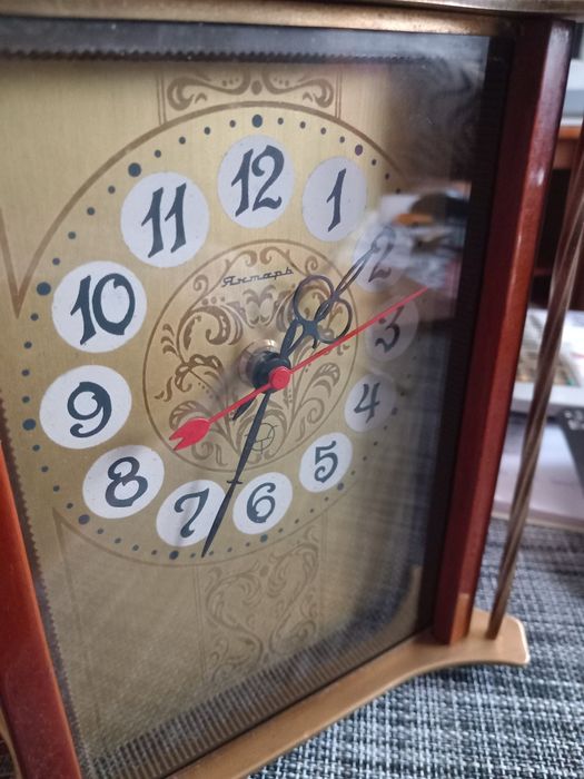 Zegar Jantar kwarcowy ZSSR