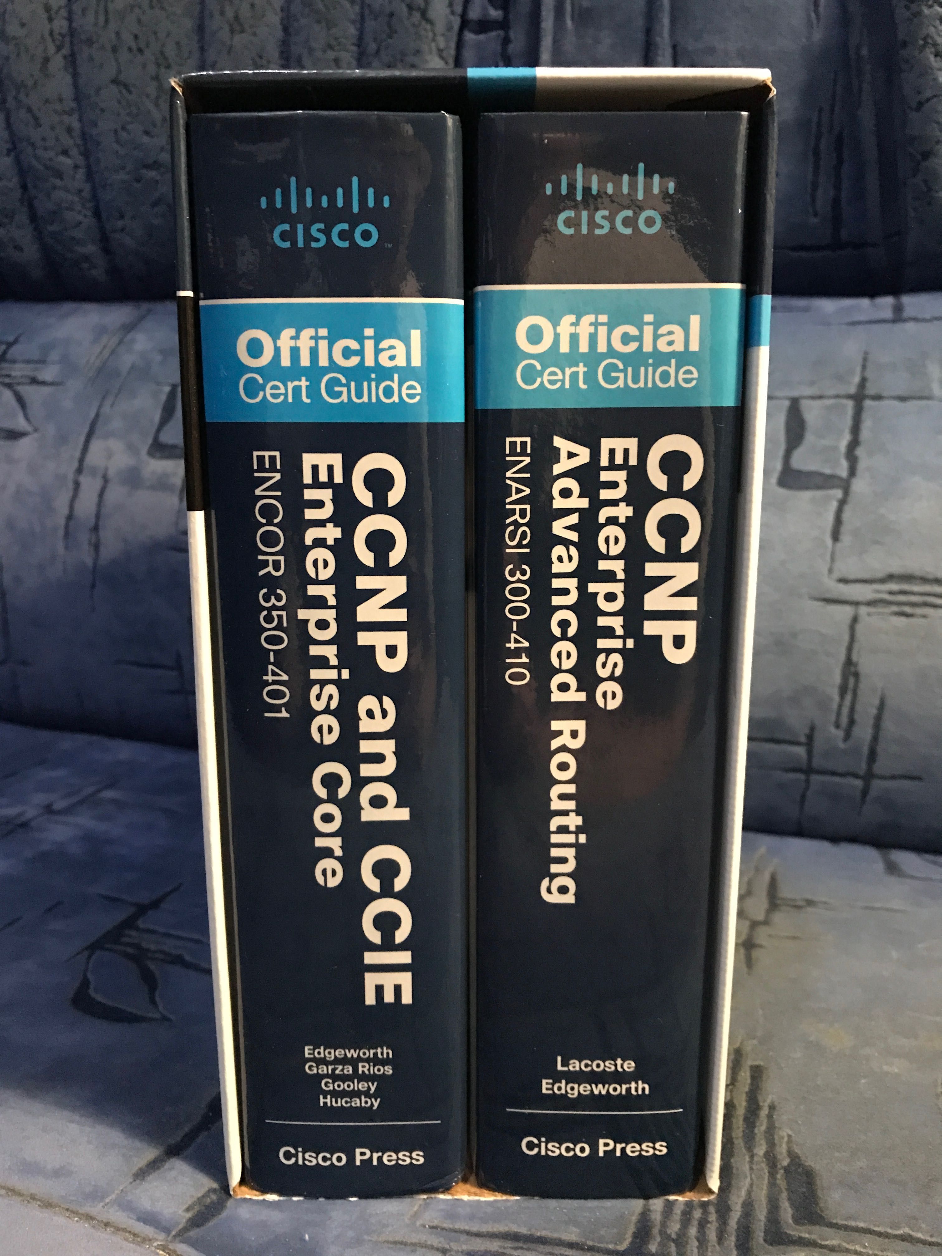 CCNP ENCOR 350-401 and ENARSI 300-410 Official Cert Guide Library
