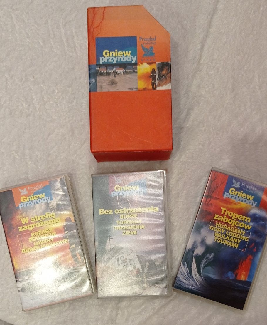 Kasety VHS Przeglądu Readers Digest