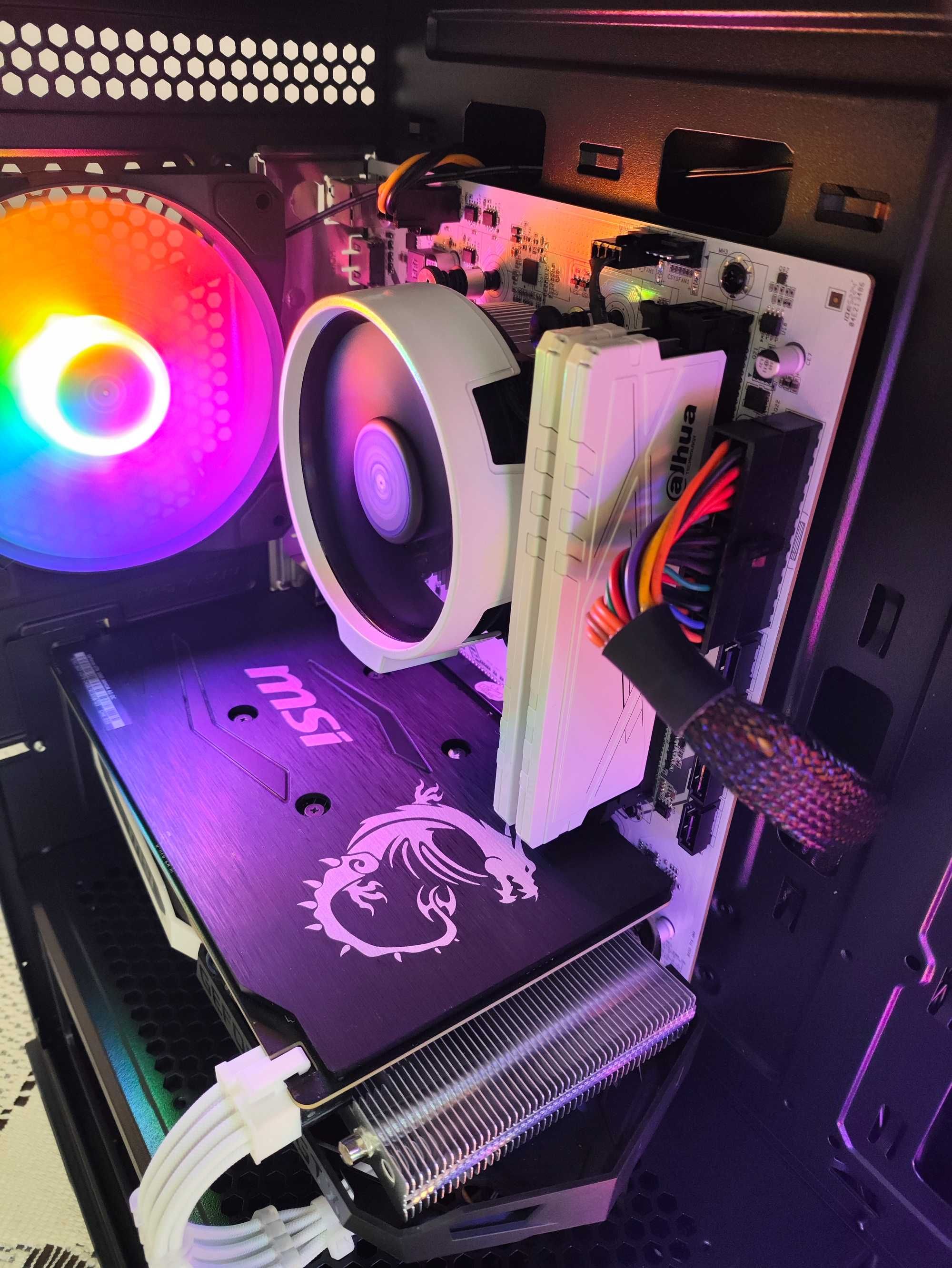 Komputer do gier | Ryzen 5 2600 | GTX 1660 | 16GB RAM | 512 SSD | RGB