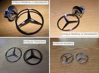 Símbolos estrela Mercedes NOVAS | Capô | Traseira | Volante