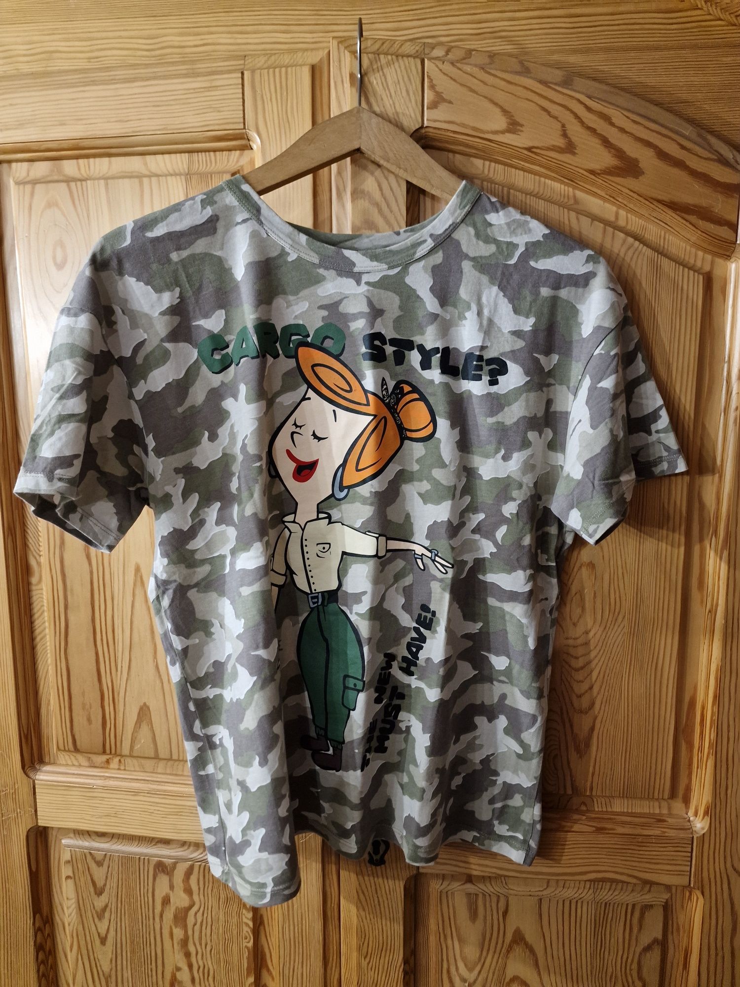 T-shirt moro Flinstonowie Wilma Zara