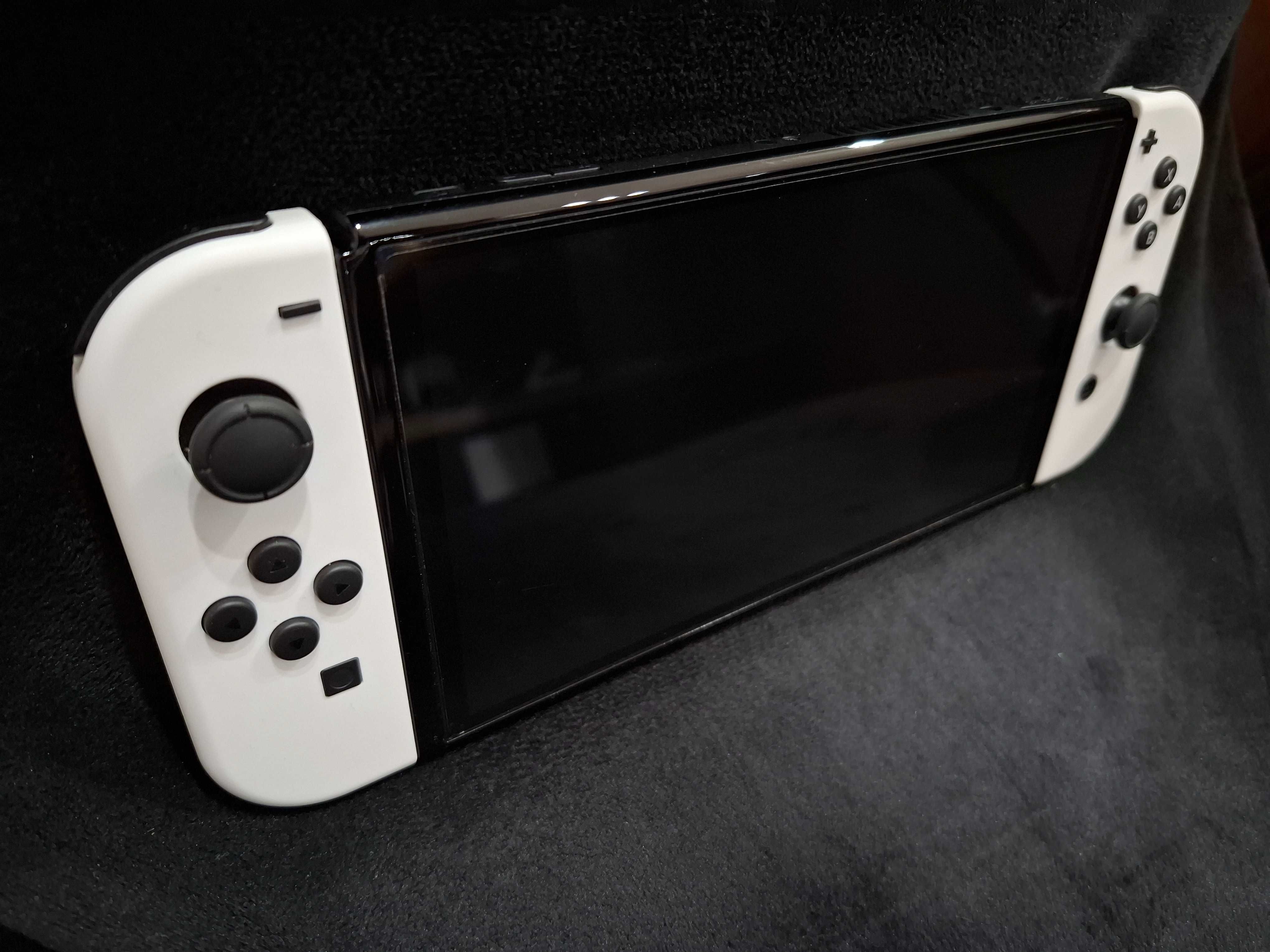 Jak NOWA Konsola Nintendo Switch OLED HEG-001 GWARANCJA 7M karta 128GB