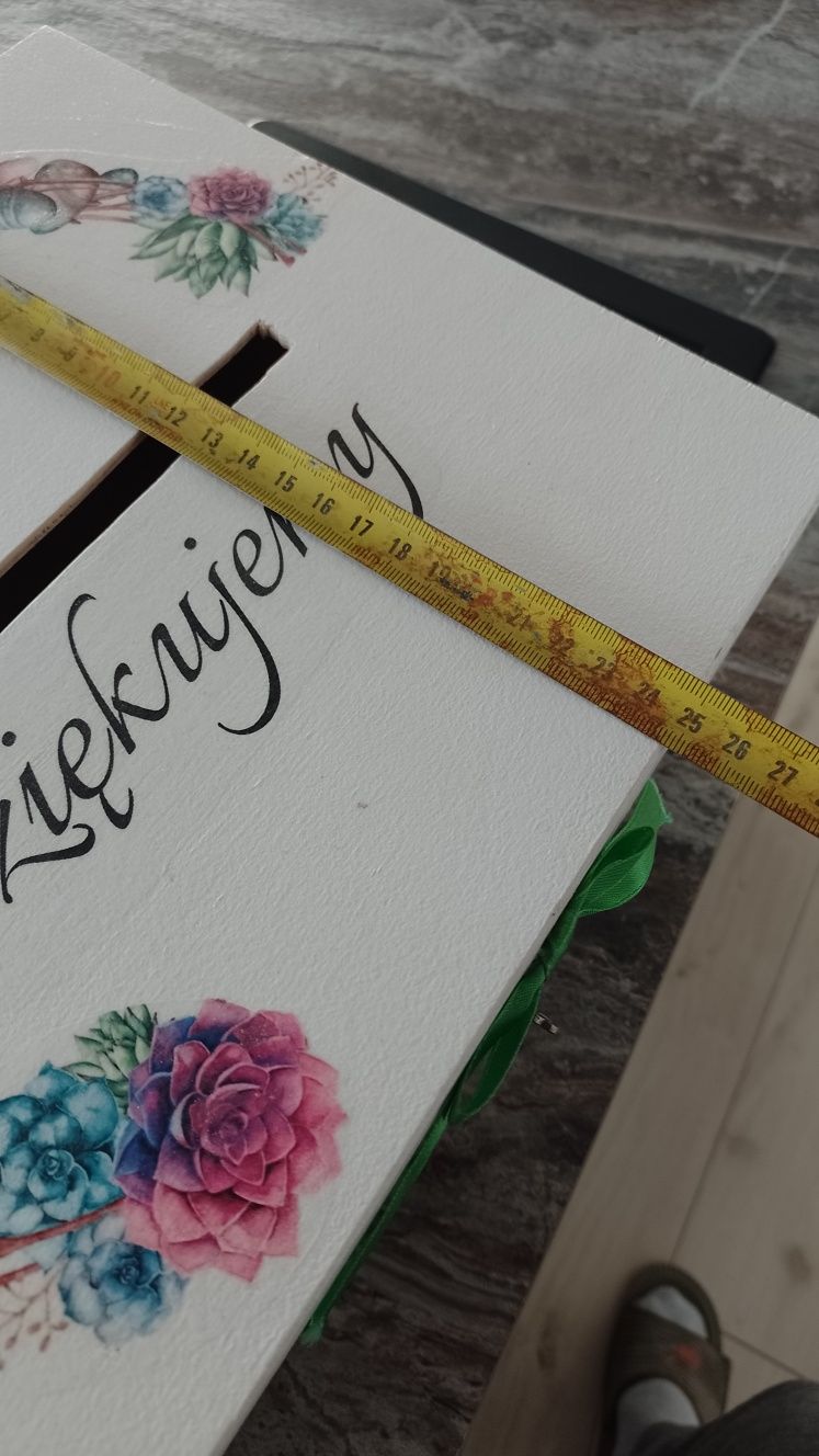 Pudełko na koperty ślubne