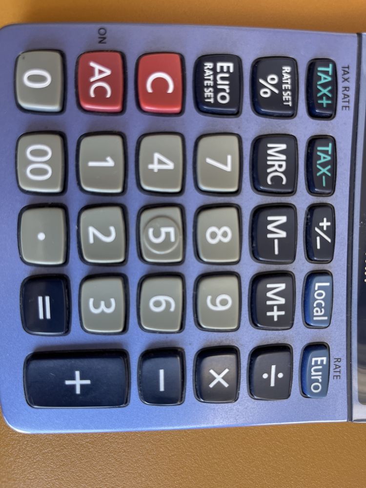 Calculadora solar de mesa Casio MS-120TER - como Nova