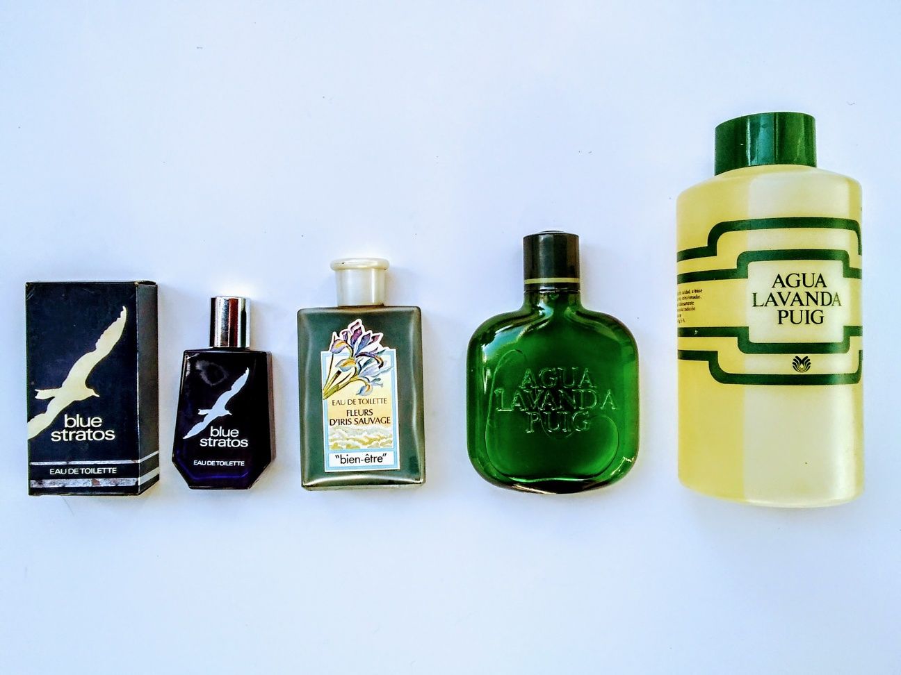 Perfumes e água de colonia