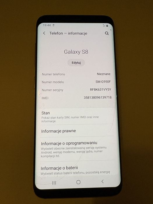 Samsung s8 64gb pamieci