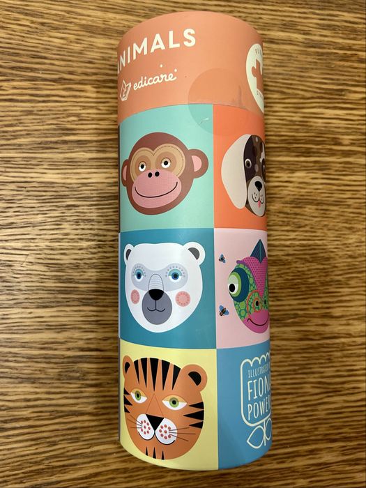 Puzzle Edicare novo, 100 peças, animais