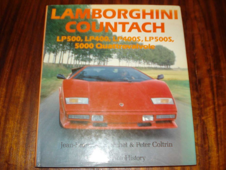 Lamborghini Countach - Livro automóveis carros Raro como novo