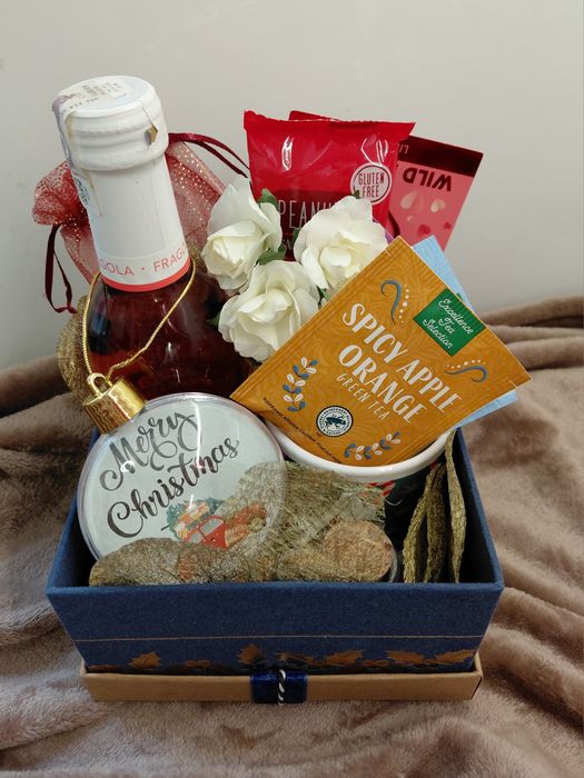 Box prezentowy Mikołajkowy/ Świąteczny