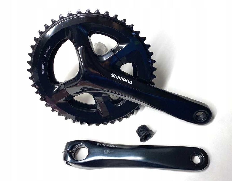 Shimano FC-RS510 2x11s korba 172,5 czarna szosa gravel CX 46 / 36