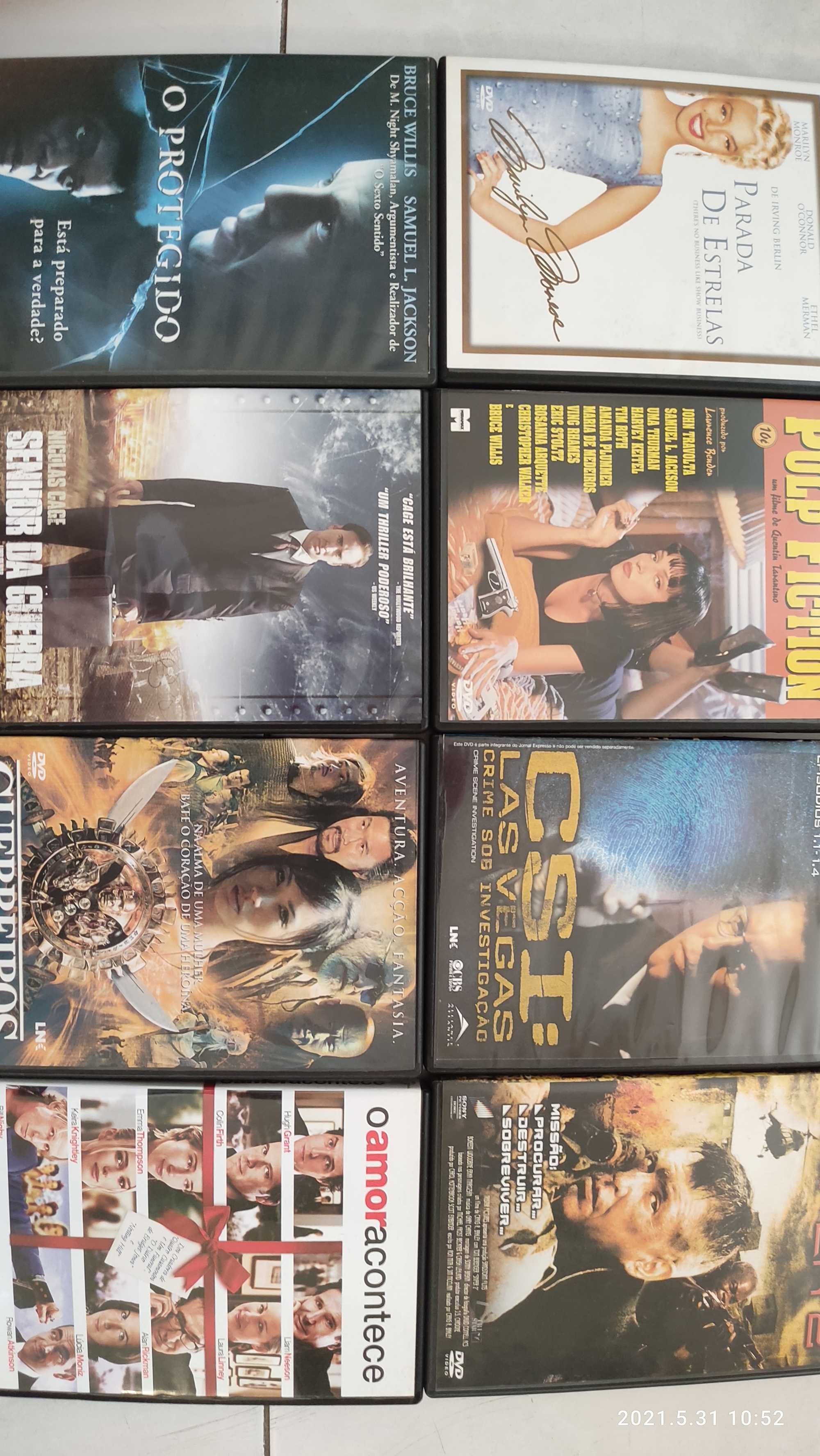 DVD - 18 filmes diversos