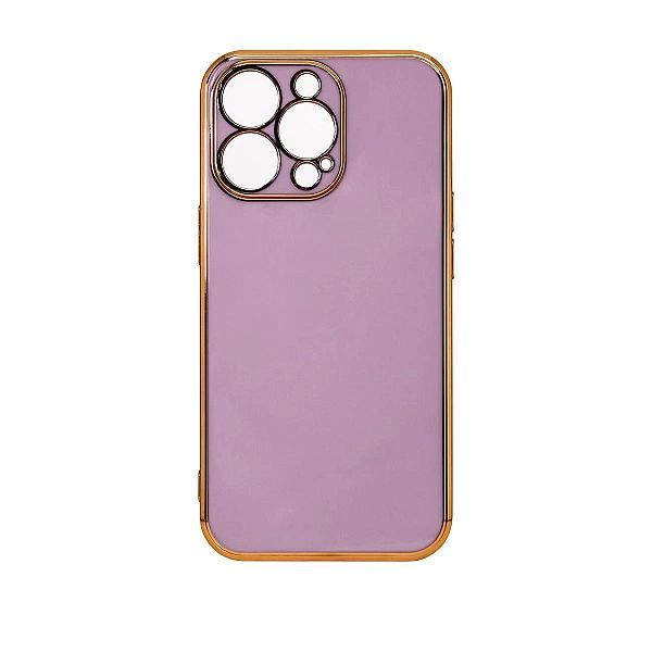 Lighting Color Case etui do iPhone 12 Pro Max żelowy pokrowiec ze złot