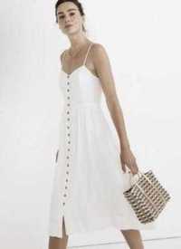 Сарафан сукня льон на брительках H&M xs/ s