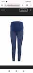 Legginsy ciążowe jak jeans granatowe M , milk&love
