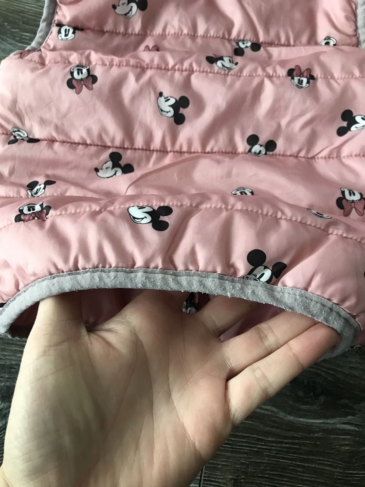 Kamizelka , bezrękawnik myszka minnie r.80 HM