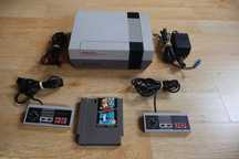 Zestaw Konsola Nintendo Nes PAL 2 Pady ORYGINAŁ Mario/ Duck Hunt bdb+