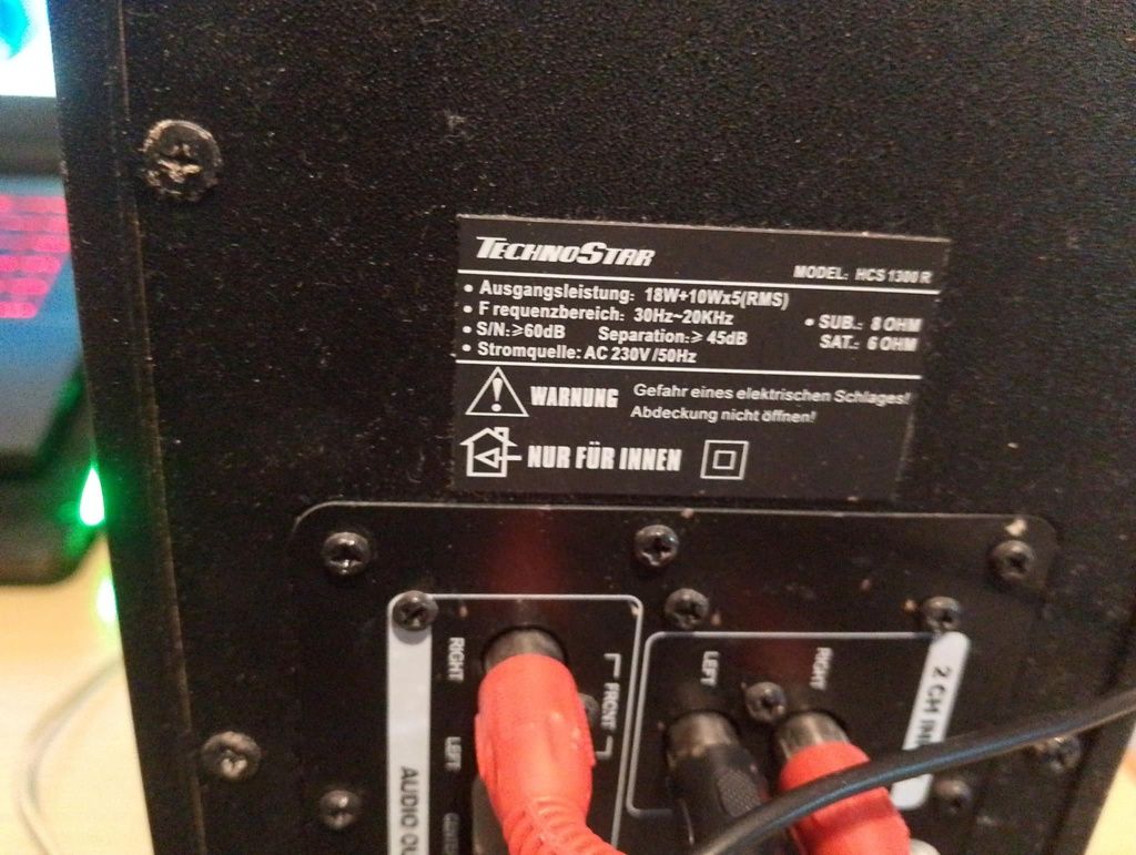Sobwoofer TechnoStar 5.1