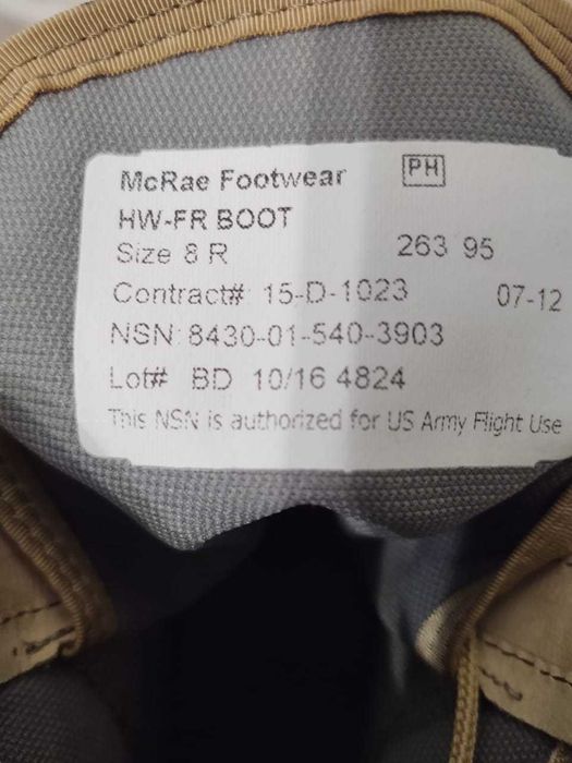 Берці тактичні McRae Footwear (США)