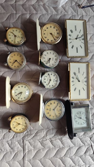 Zegarki SLAVA i inne 11 sztuk